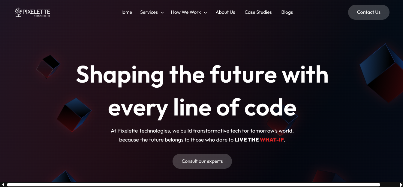 a snapshot of the company mentioned under the list of top best ai development companies in the world